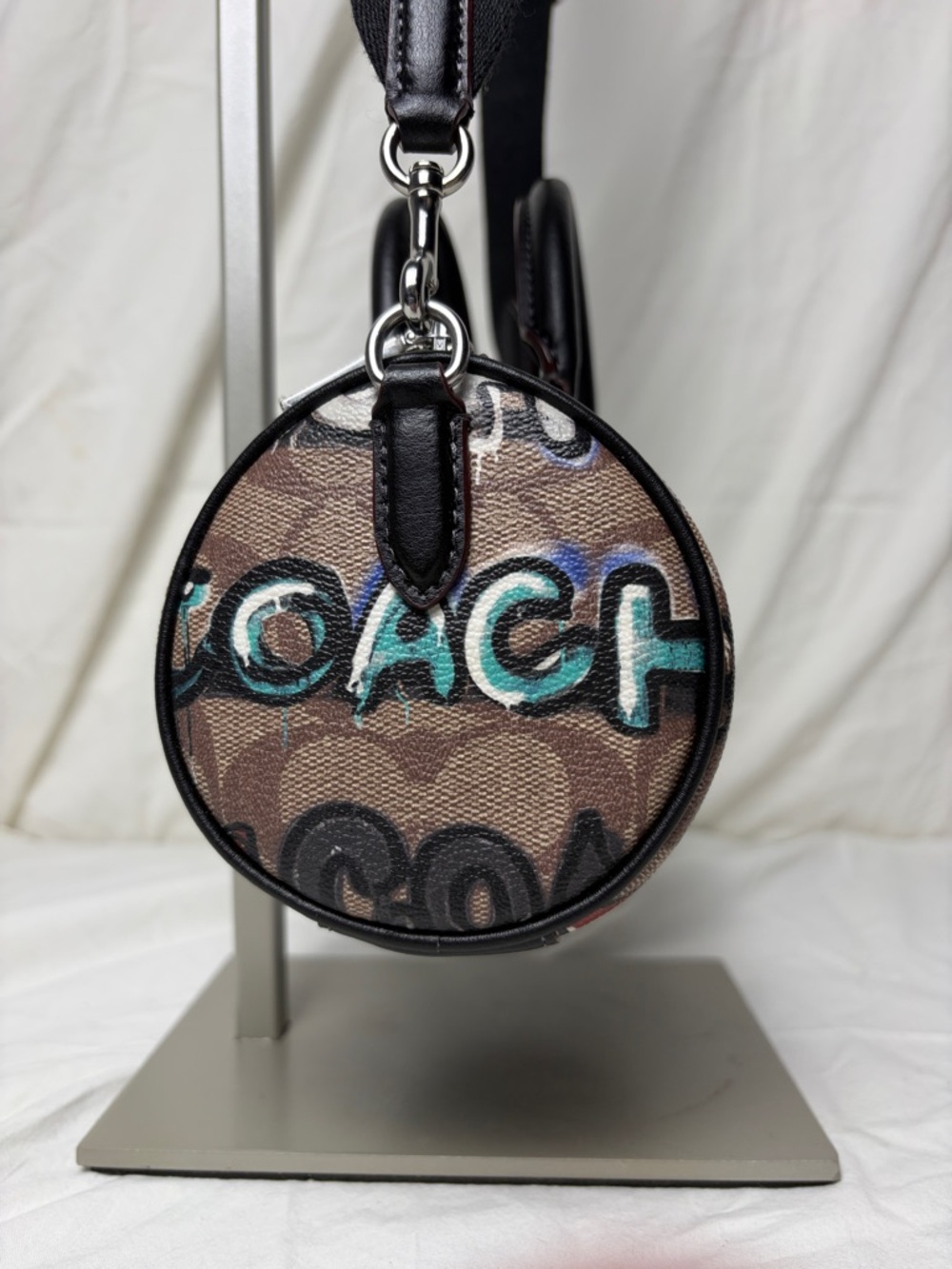 Coach x Mint + Serf Graffiti Mini Satchel Crossbody – Rare Collab 🎨 - Picture 6 of 13